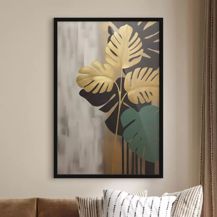 Fototapet Tropické listy f47782