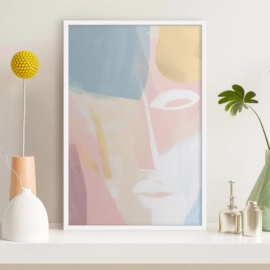 Fototapet Abstraktní tvář f48011