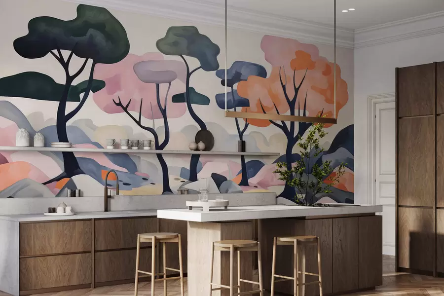 Fototapet Pohádkové stromy w05284