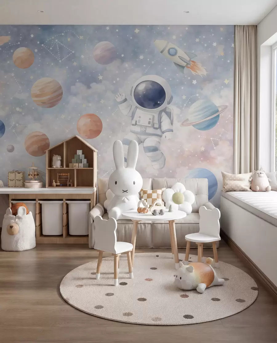 Fototapet Cesta malého astronauta w05233