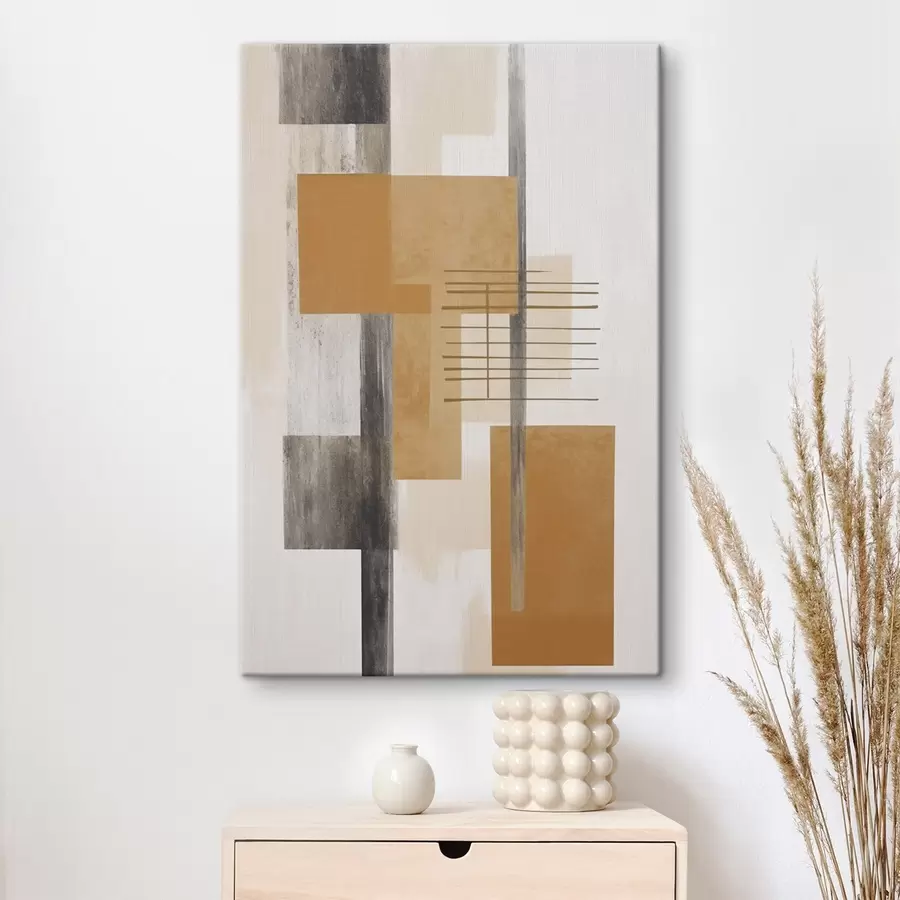 Obraz Abstrakce s imitací opotřebované textury Č. s48159