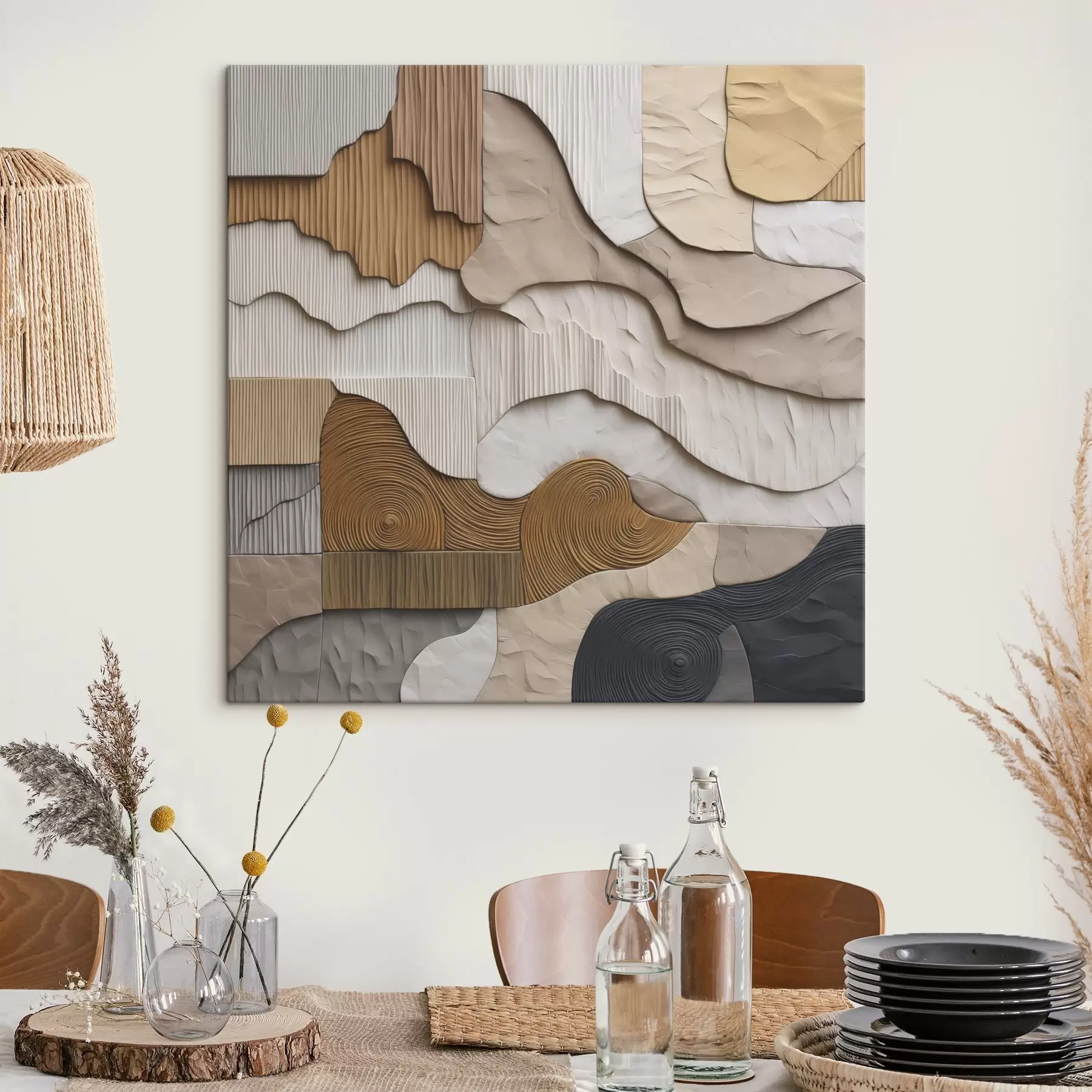 Obraz Abstraktní kompozice Č. s48166