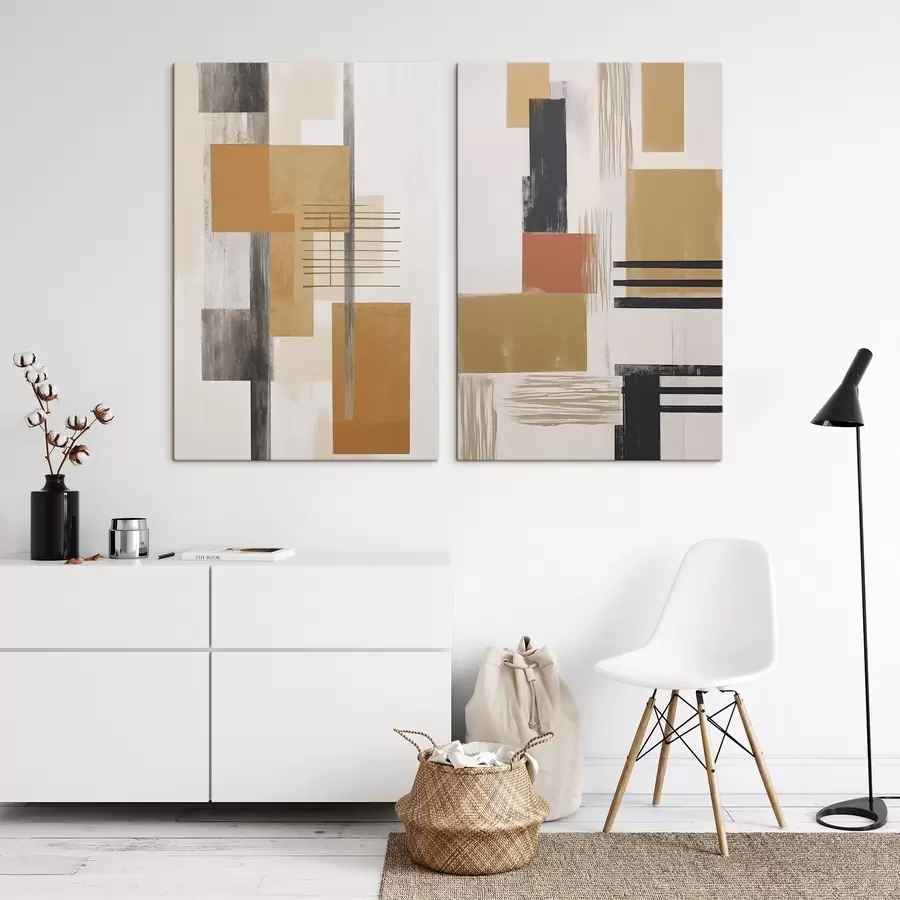 Obraz Abstrakce s imitací opotřebované textury Č. m30118