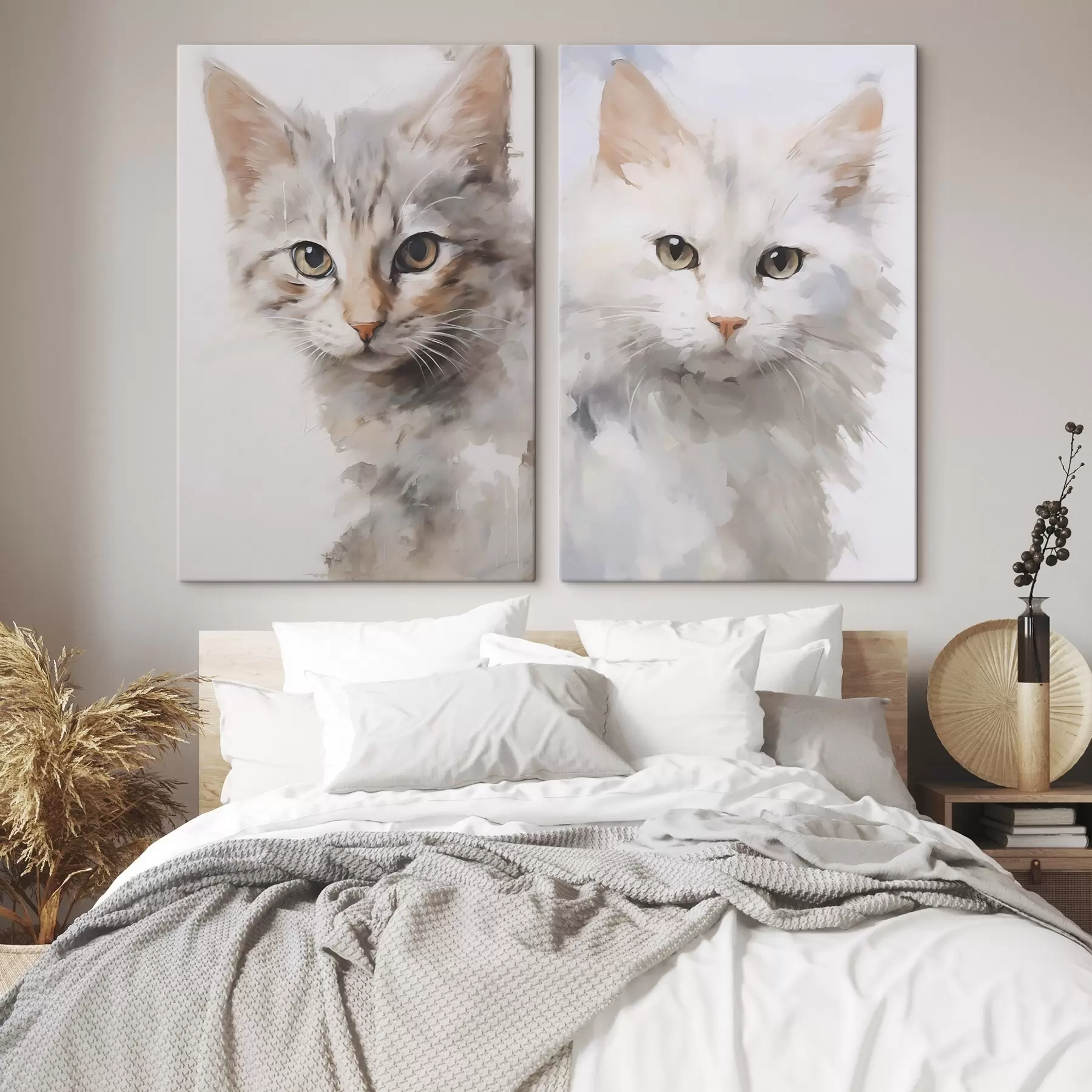 Obraz Malba napodobující kočku Č. m30119