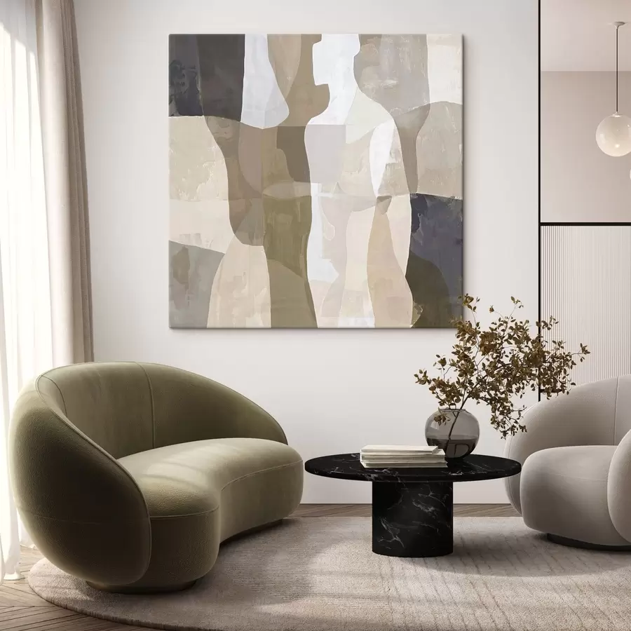 Obraz Abstraktní silueta Č. s48016