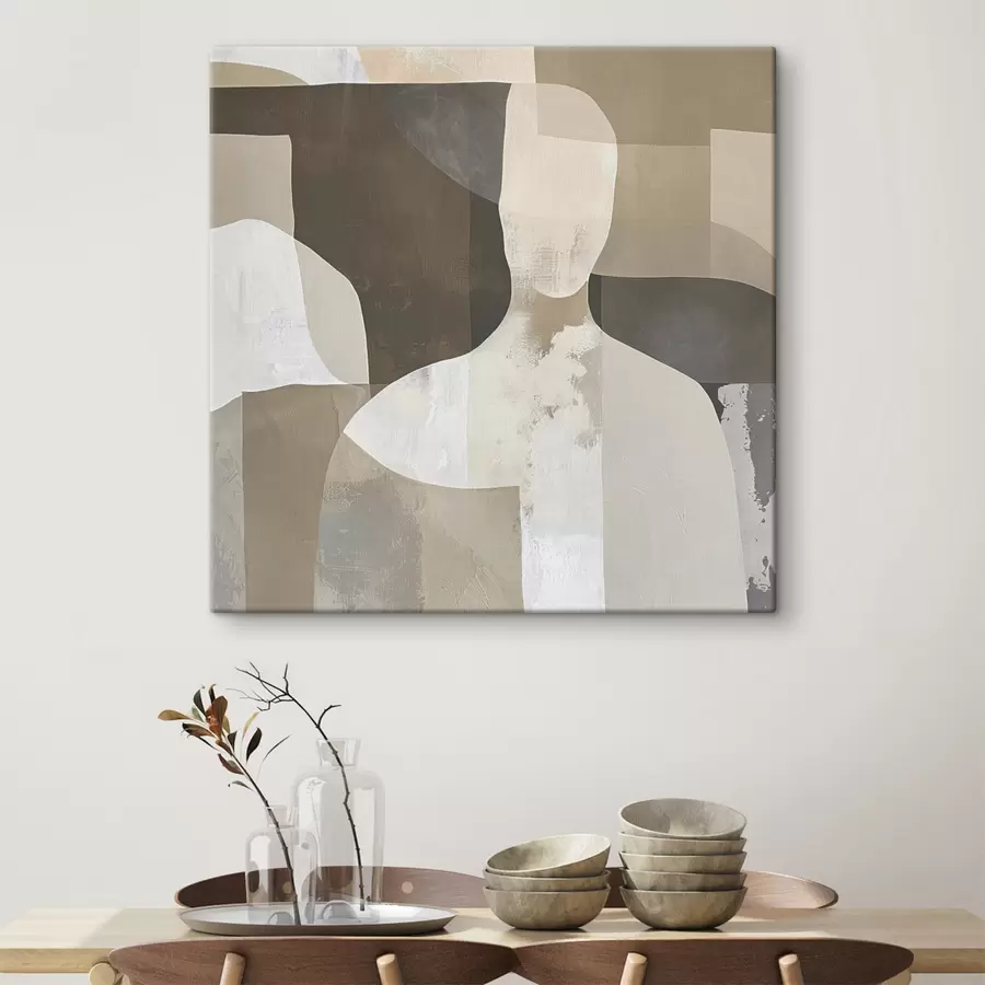 Obraz Abstraktní silueta Č. s48017