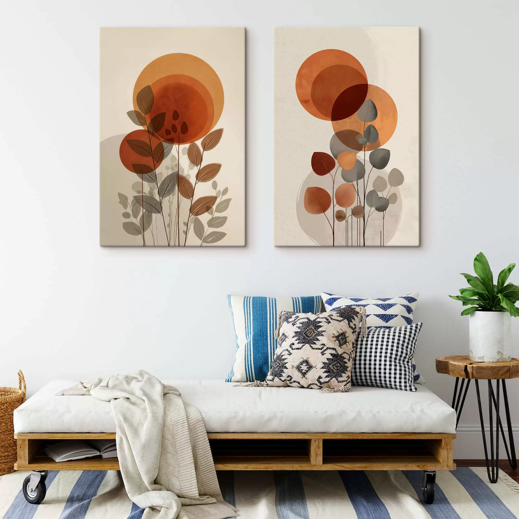 Obraz Abstraktní listy Č. m30158