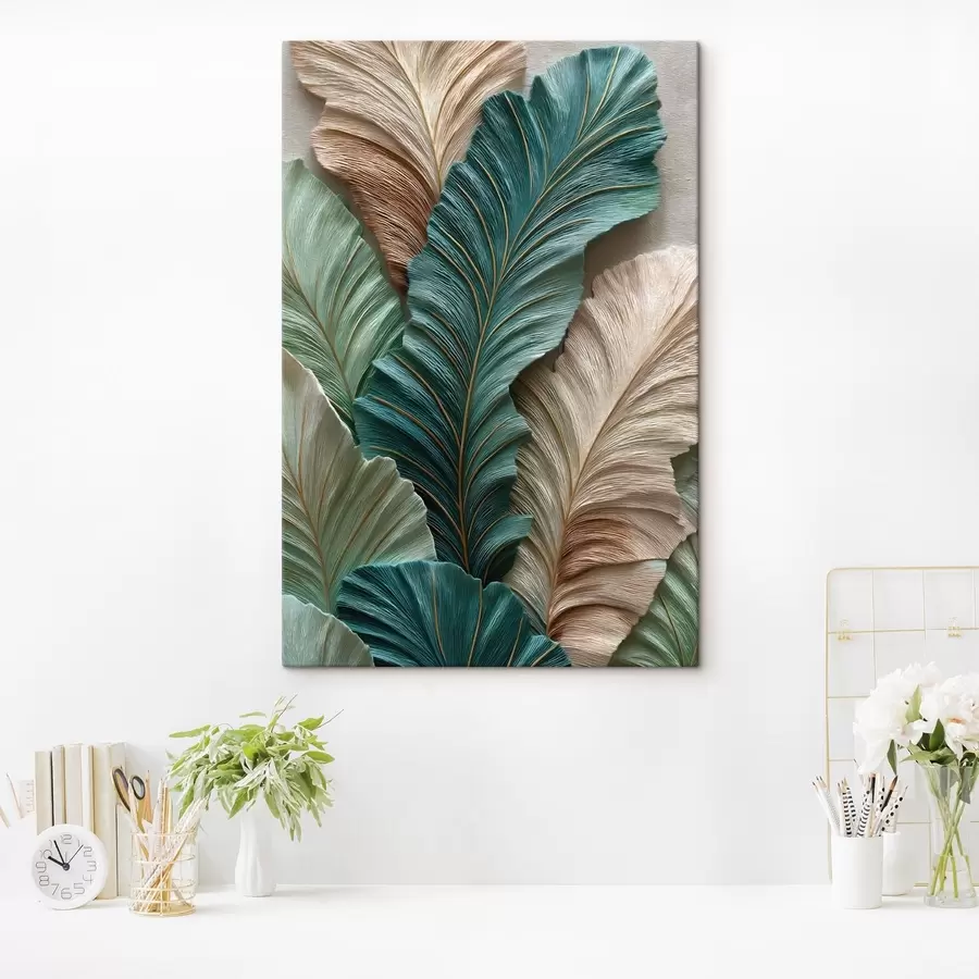 Fototapet Listy s48258