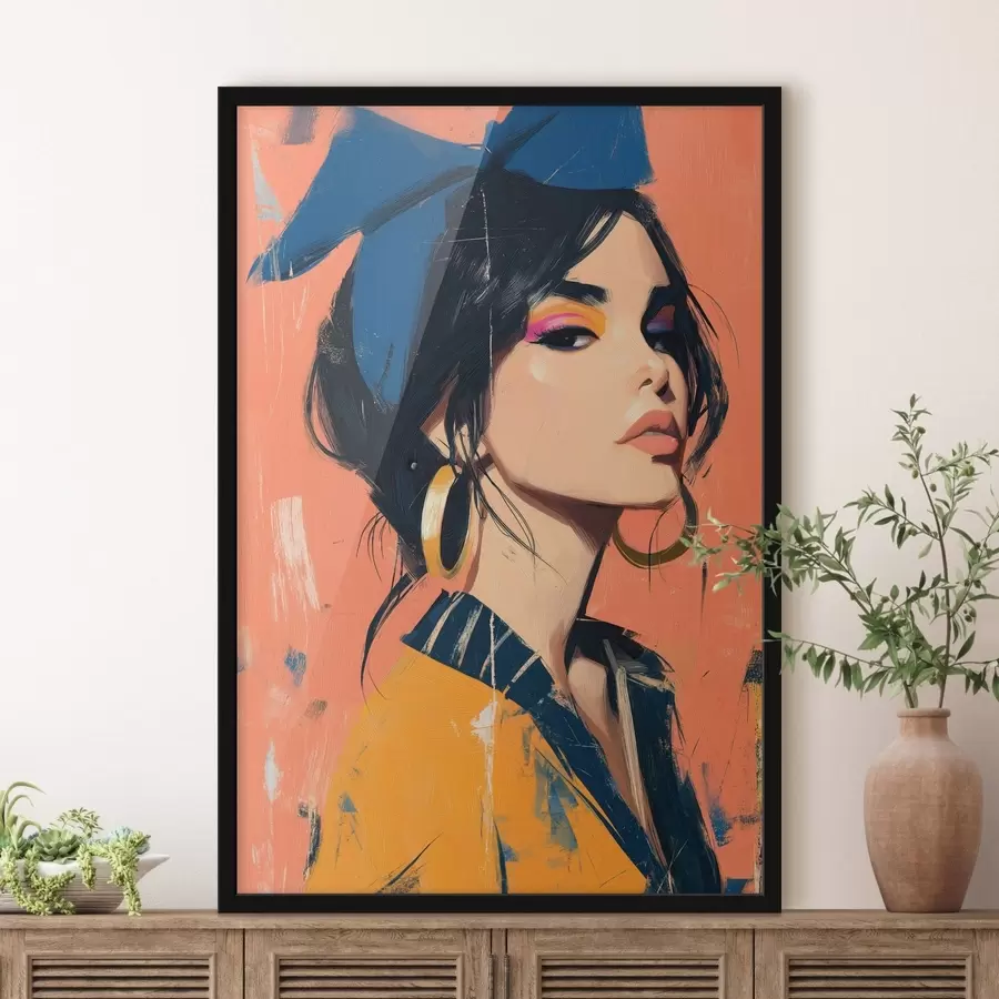 Fototapet Portrét dívky f48246