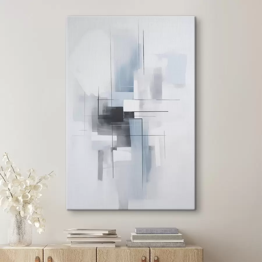 Obraz Abstrakce napodobující malbu Č. s48262