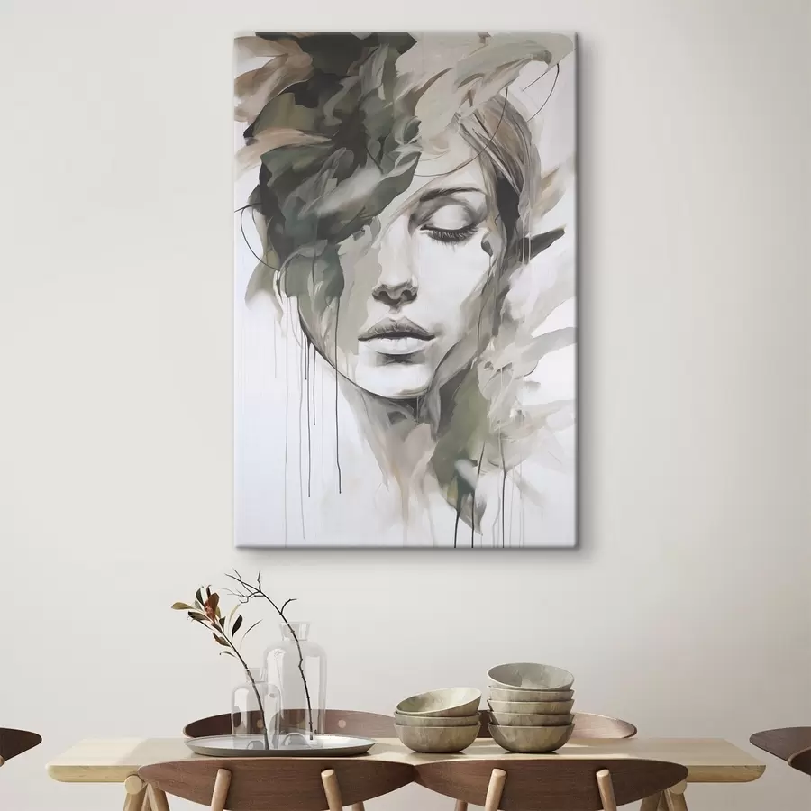 Obraz Abstraktní portrét Č. s48269