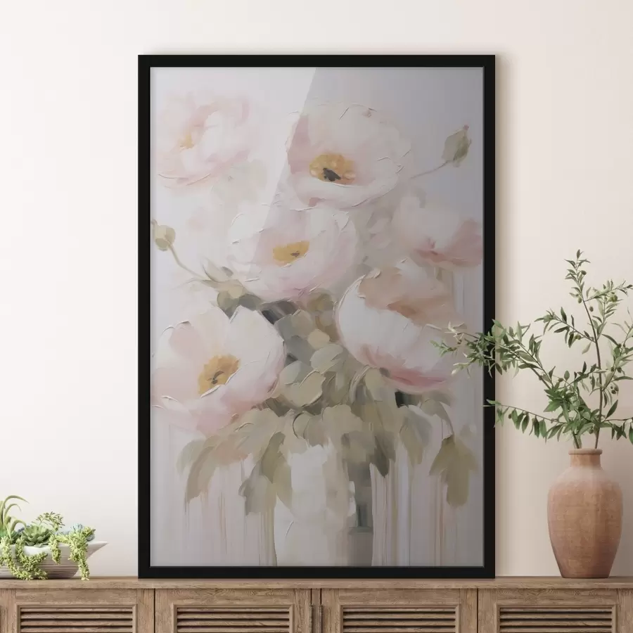 Fototapet Abstraktní květiny ve váze f48264