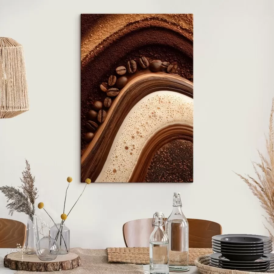 Obraz vrstvy kávy Č. s47959