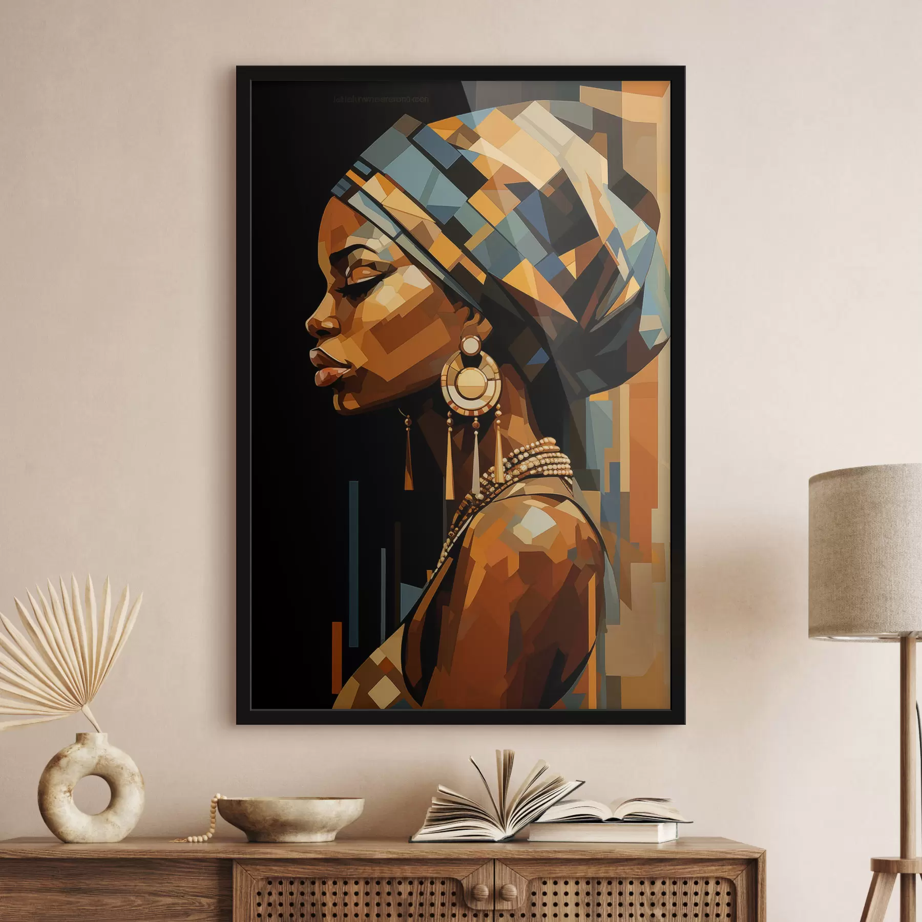 Fototapet Abstraktní portrét ženy f48299