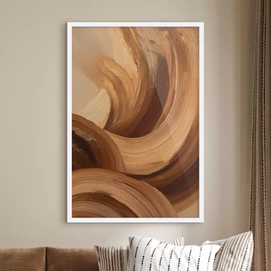 Fototapet Abstraktní tahy štětcem f48305