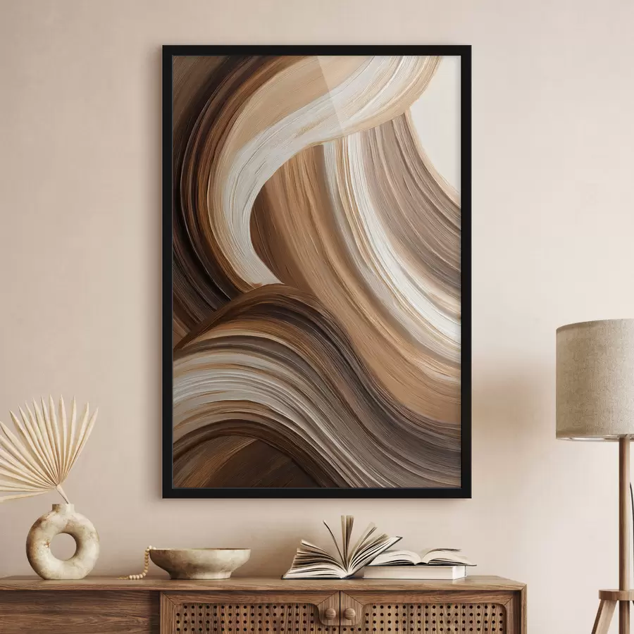 Fototapet Abstraktní tahy štětcem f48306