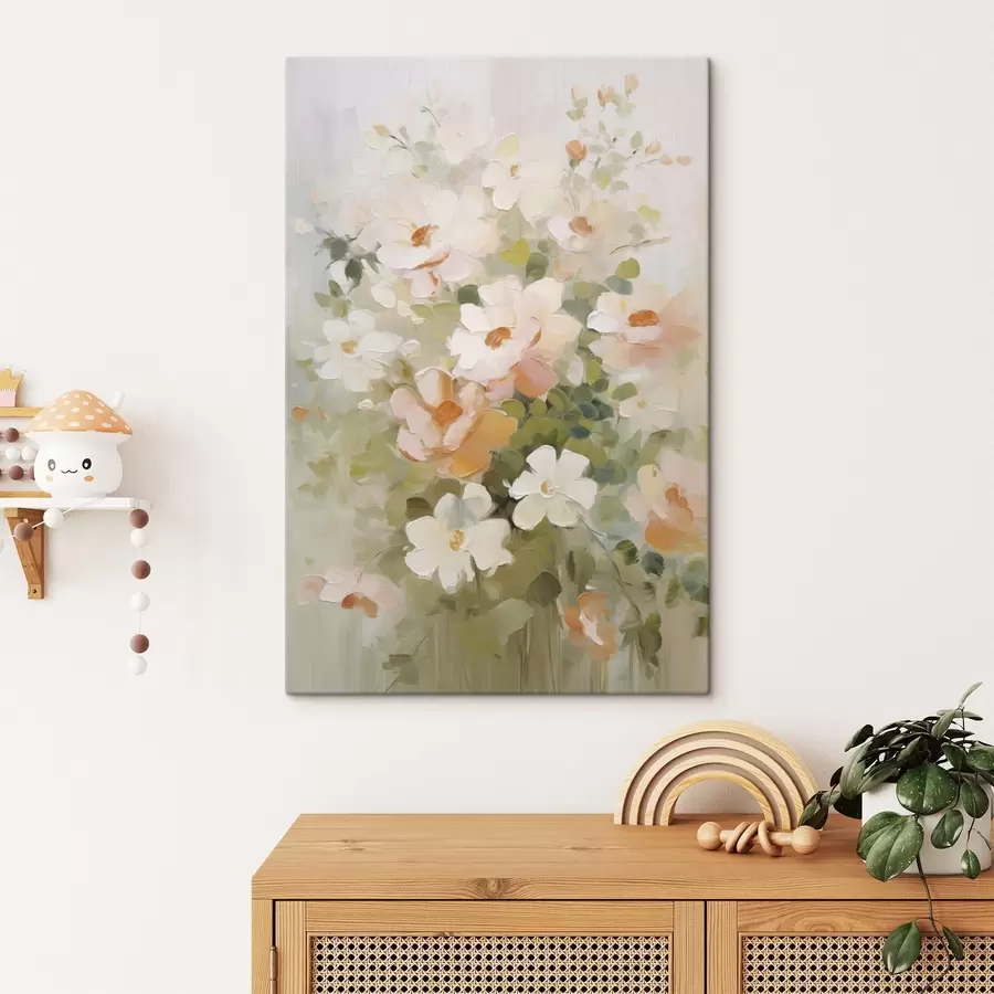 Obraz Květiny imitace malby Č. s48322