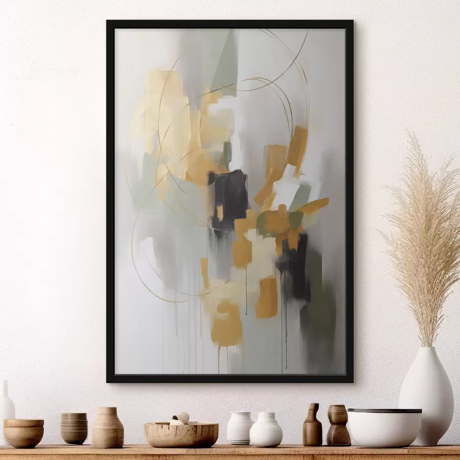 Fototapet Abstrakce napodobující malbu f48324