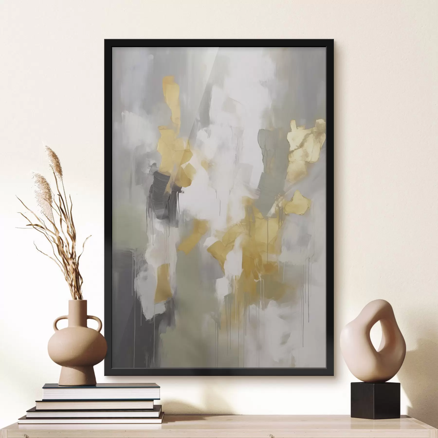 Fototapet Moderní abstraktní umění napodobující malbu f48325