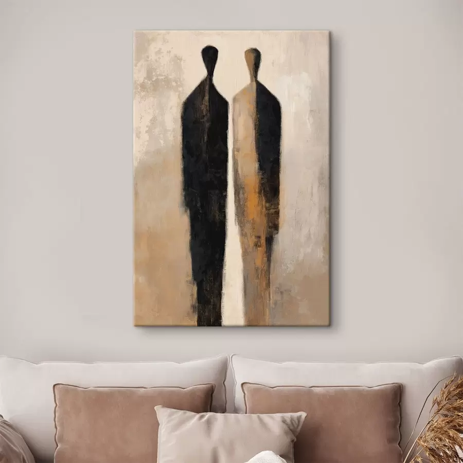 Obraz Abstraktní siluety Č. s48369