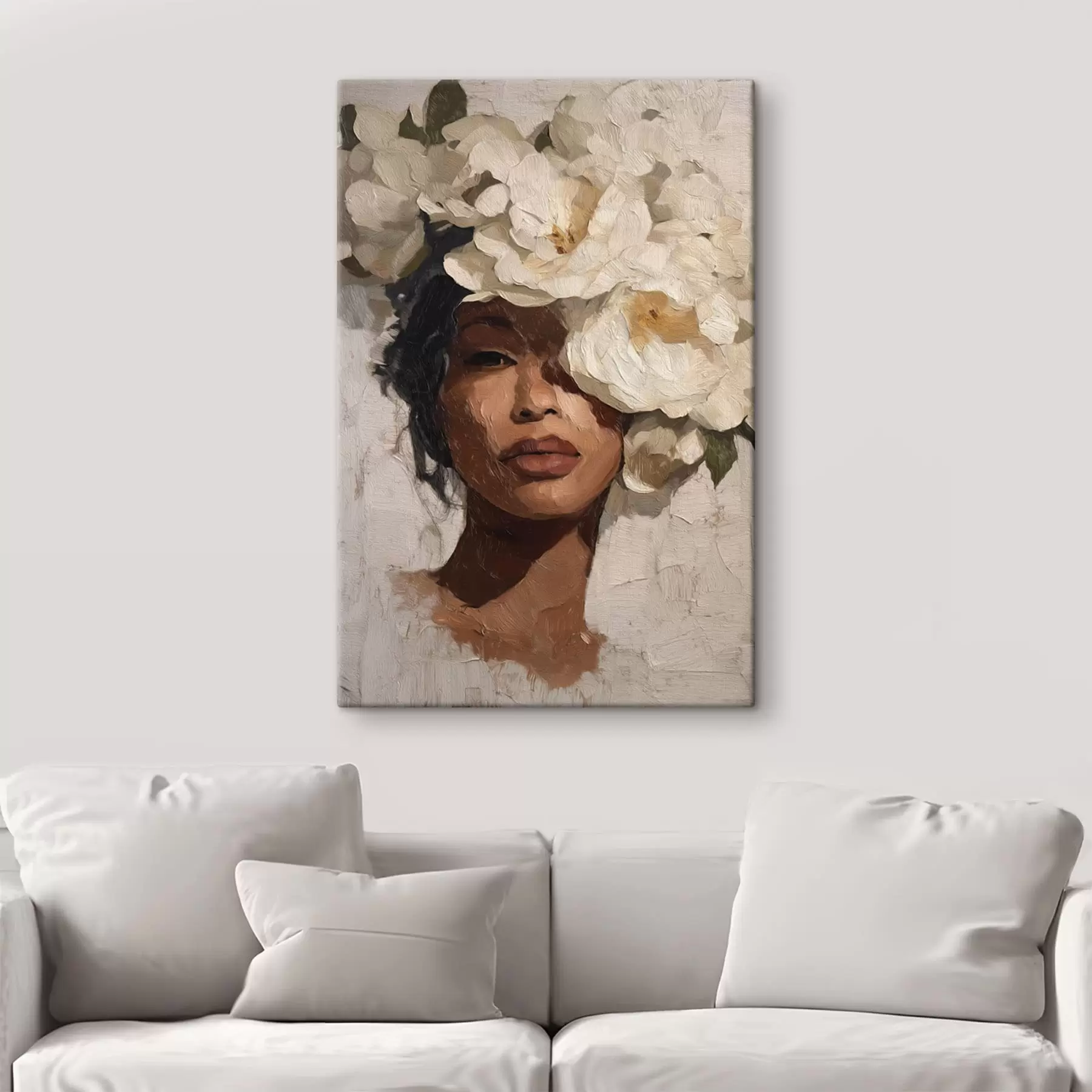 Obraz Dívka s květinami Č. s48377