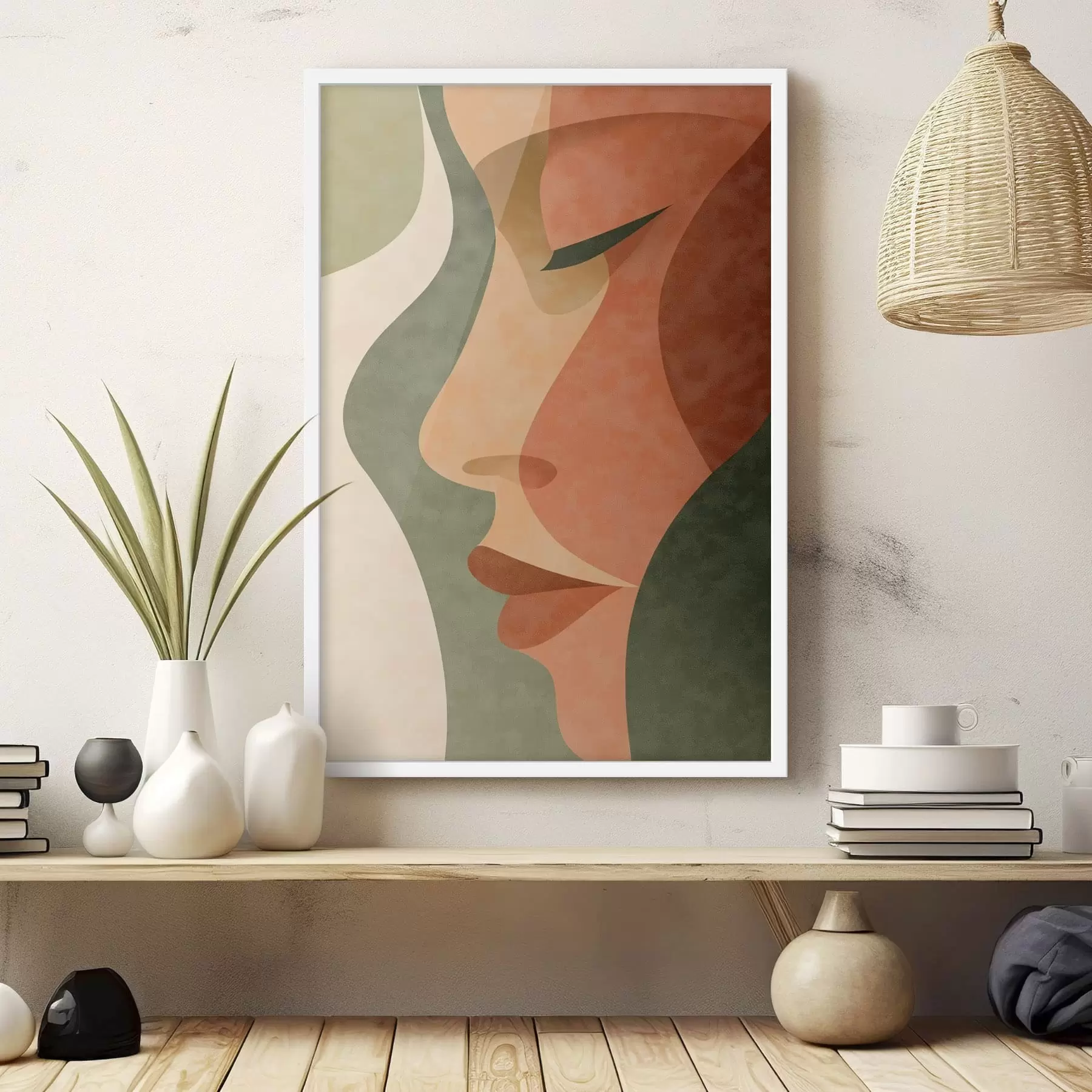 Fototapet Abstraktní portrét f48368