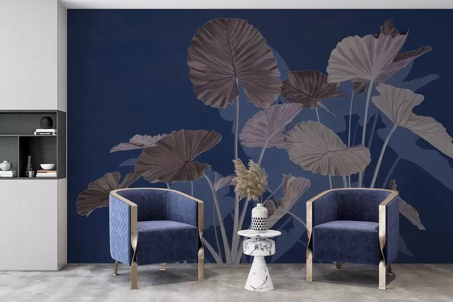 Fototapet Zahrada malovaných lotosů w05364