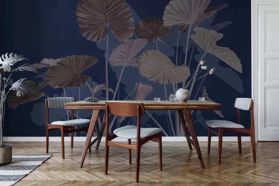 Fototapet Zahrada malovaných lotosů w05364