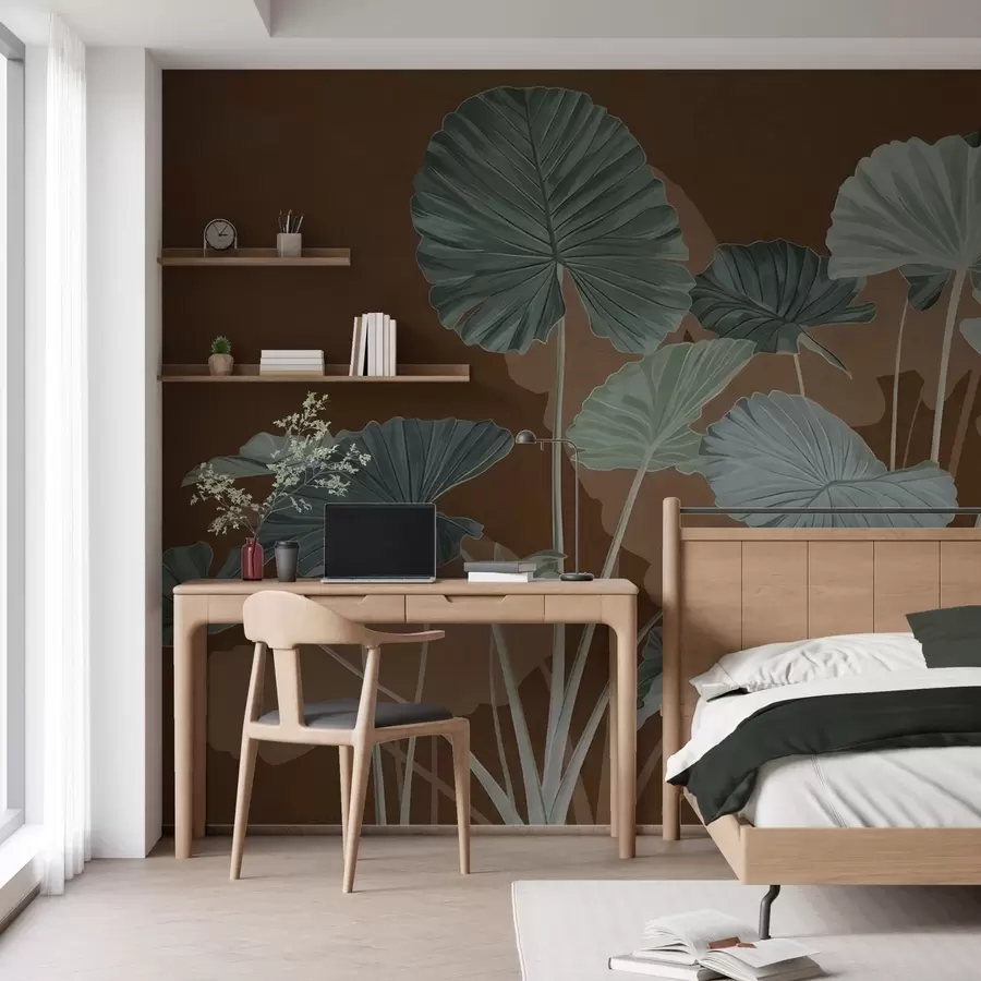 Fototapet Zahrada malovaných lotosů w05364v1