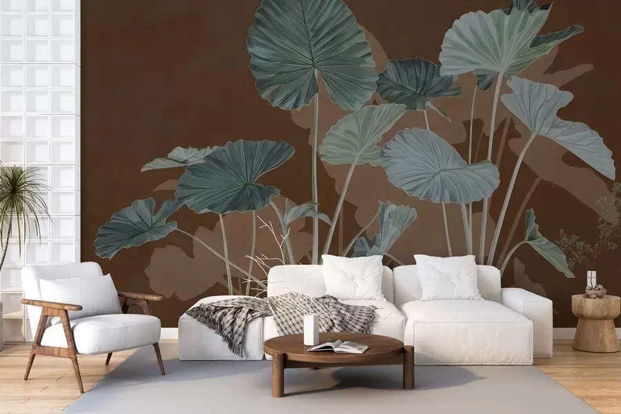 Fototapet Zahrada malovaných lotosů w05364v1