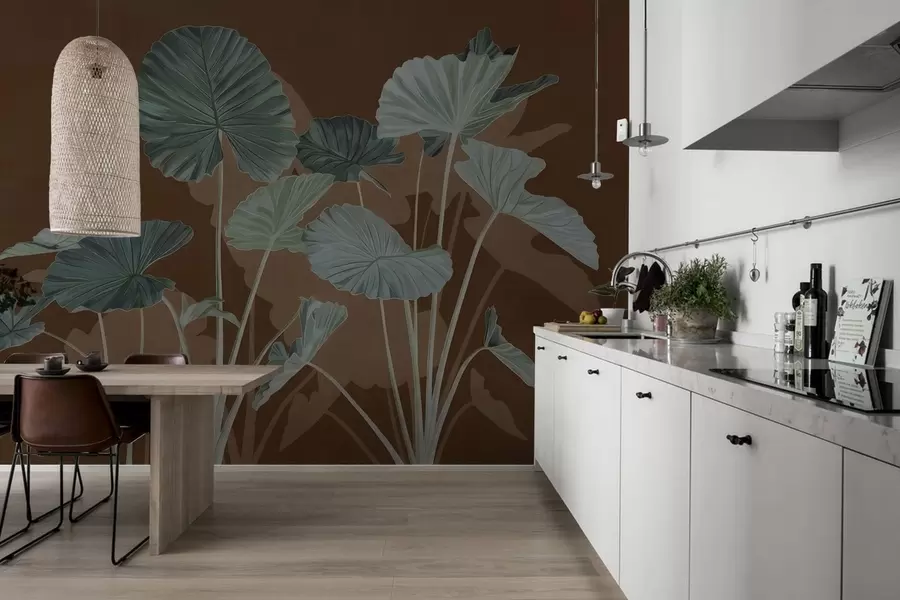 Fototapet Zahrada malovaných lotosů w05364v1