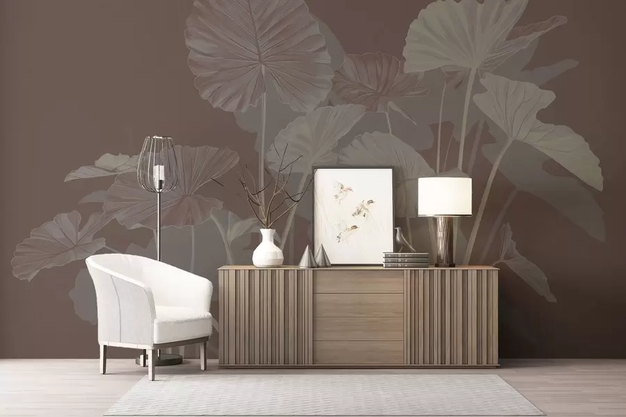 Fototapet Zahrada malovaných lotosů w05364v2