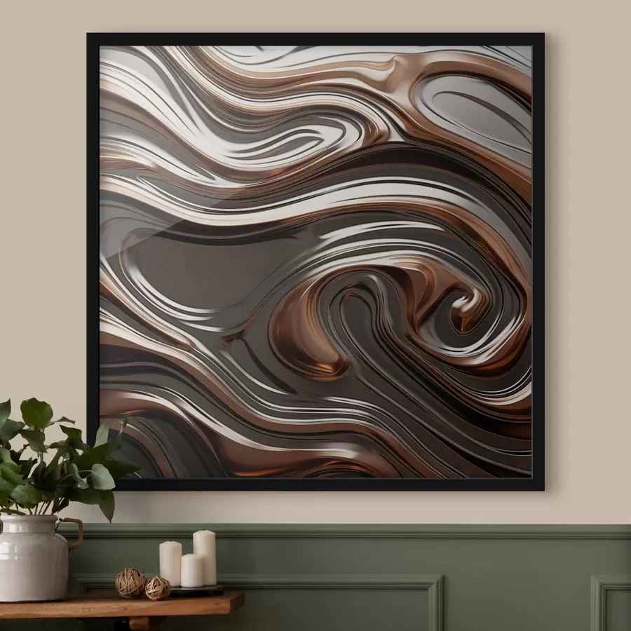 Fototapet Abstraktní umění s vířivými vzory f48399