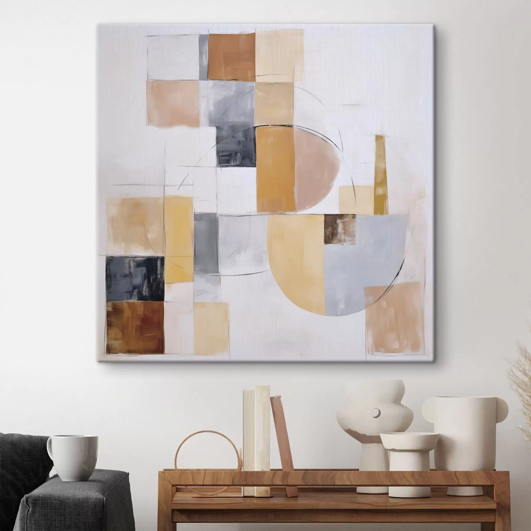 Obraz Abstraktní imitace opotřebovaného obrazu Č. s48417