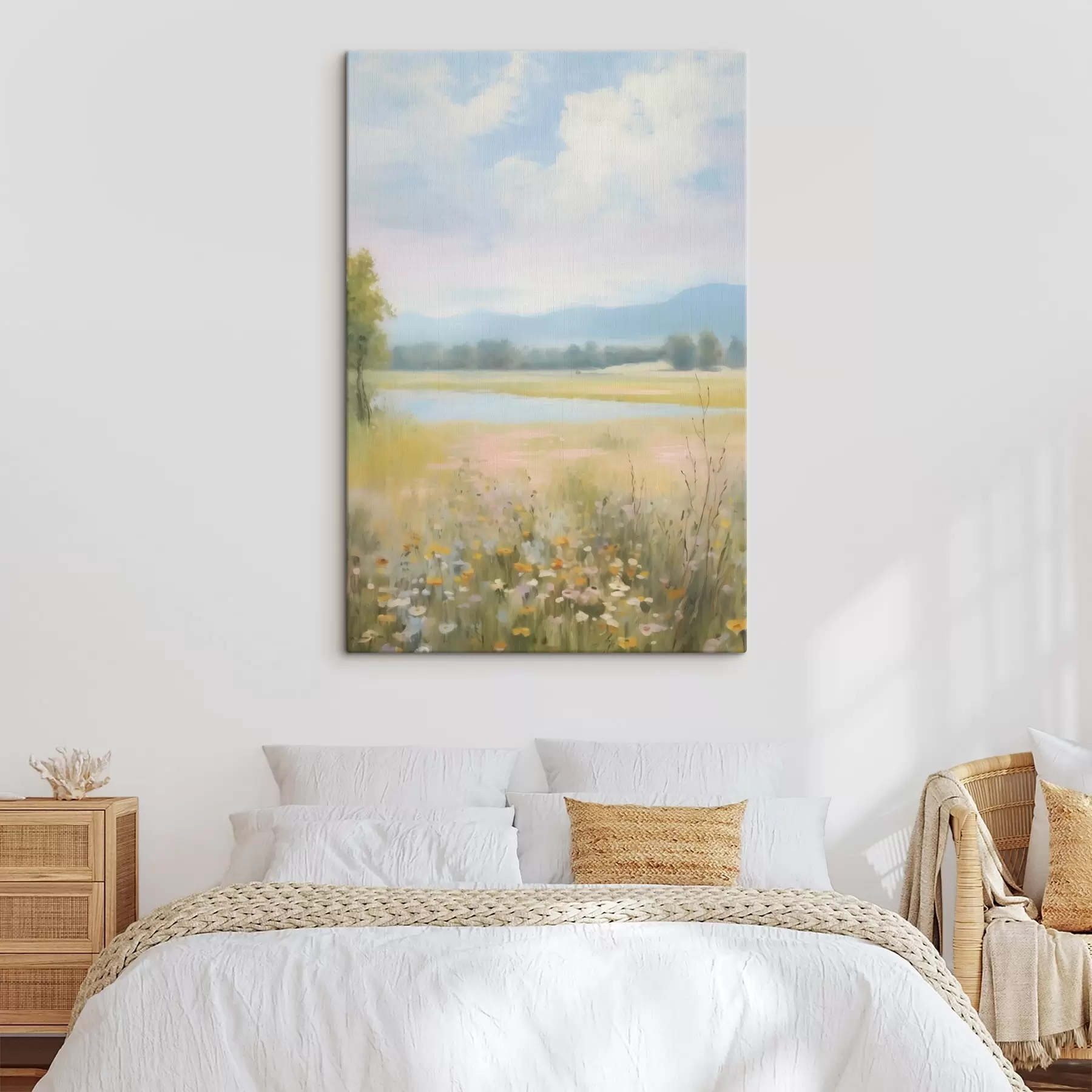 Obraz Imitace malby polní krajiny Č. s48419