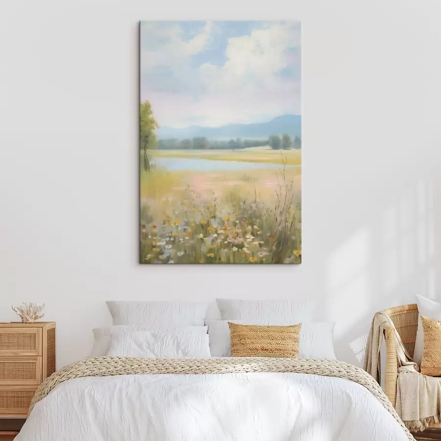 Obraz Imitace malby polní krajiny Č. s48419