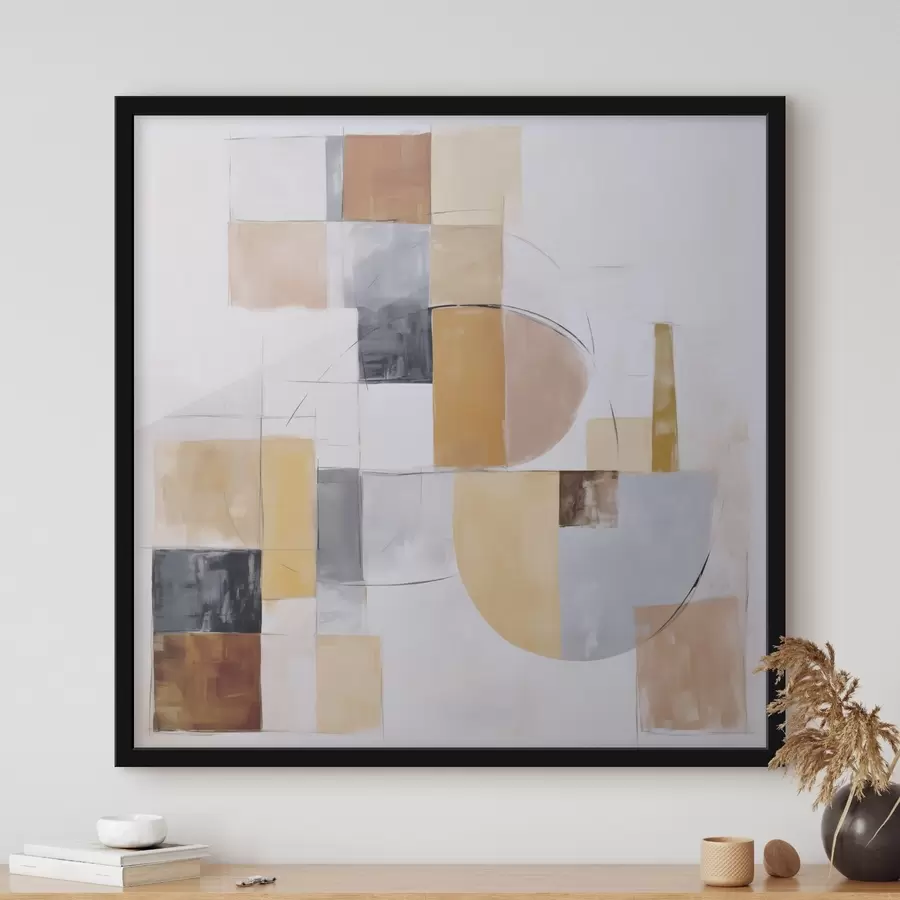 Fototapet Abstraktní imitace opotřebovaného obrazu f48417