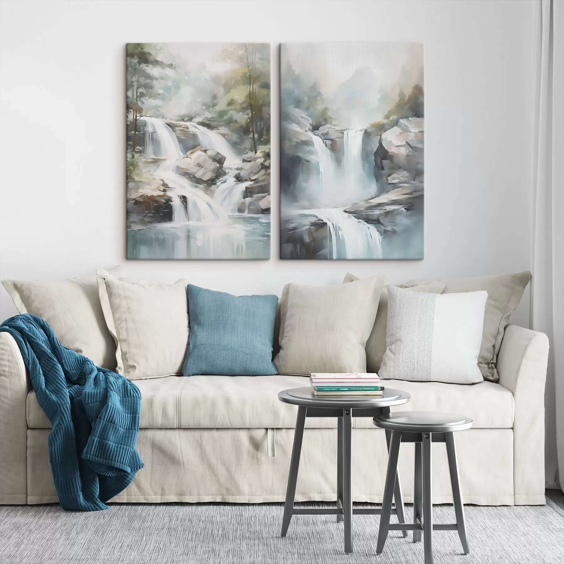 Obraz Malba napodobující vodopád Č. m30212