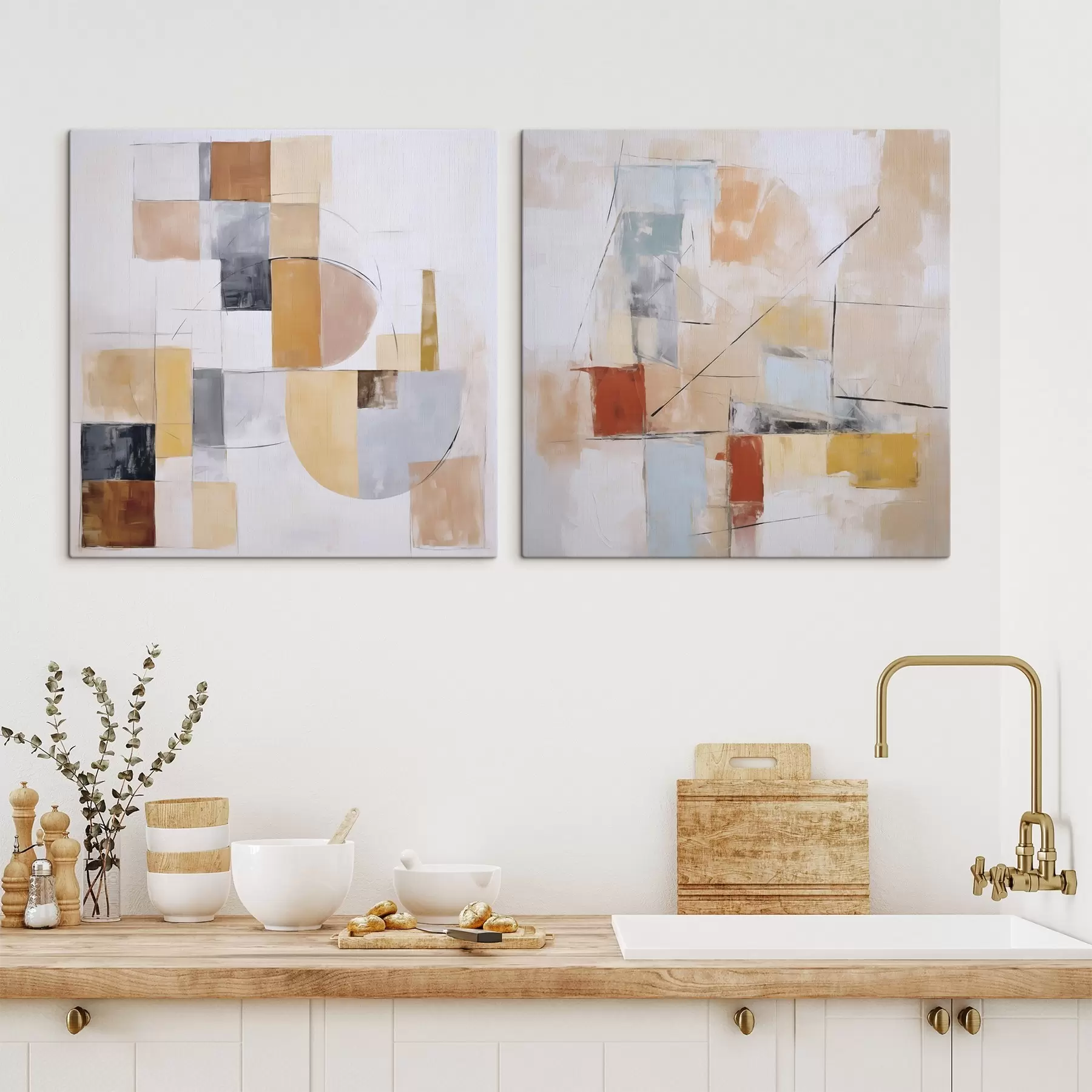 Obraz Abstraktní imitace opotřebovaného obrazu Č. m30213