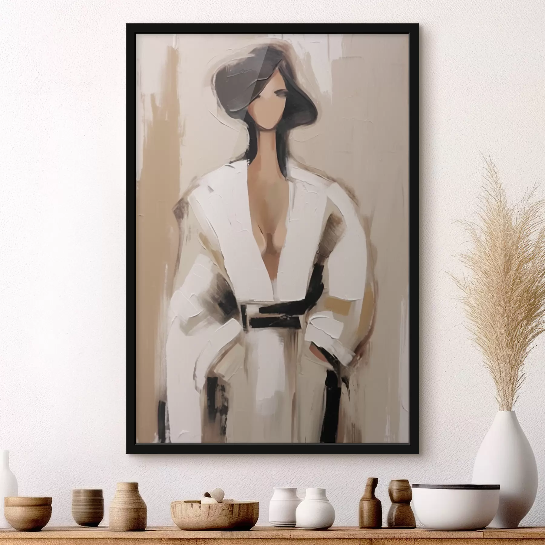 Fototapet Umění minimalistických postav f48427