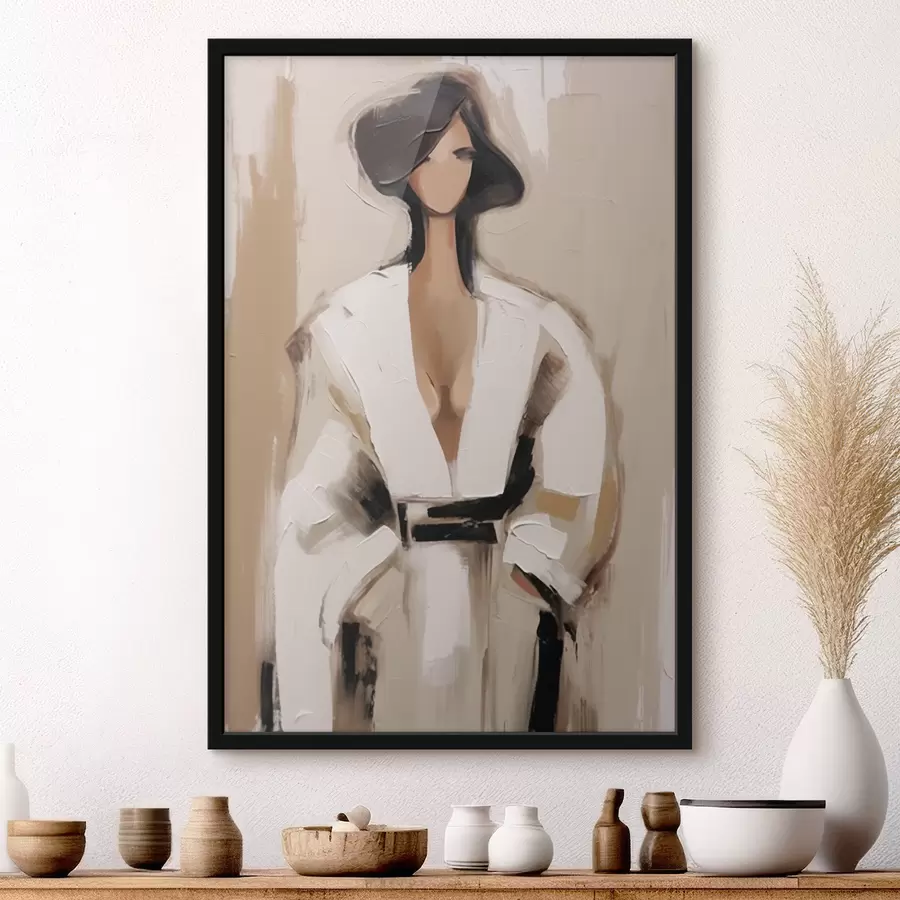 Fototapet Umění minimalistických postav f48427