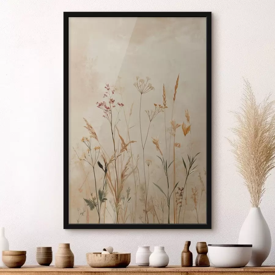 Fototapet Lehké květinové stonky f48441