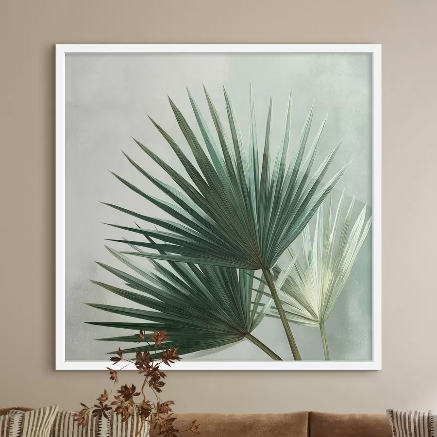 Fototapet Kompozice z palmových listů f48465