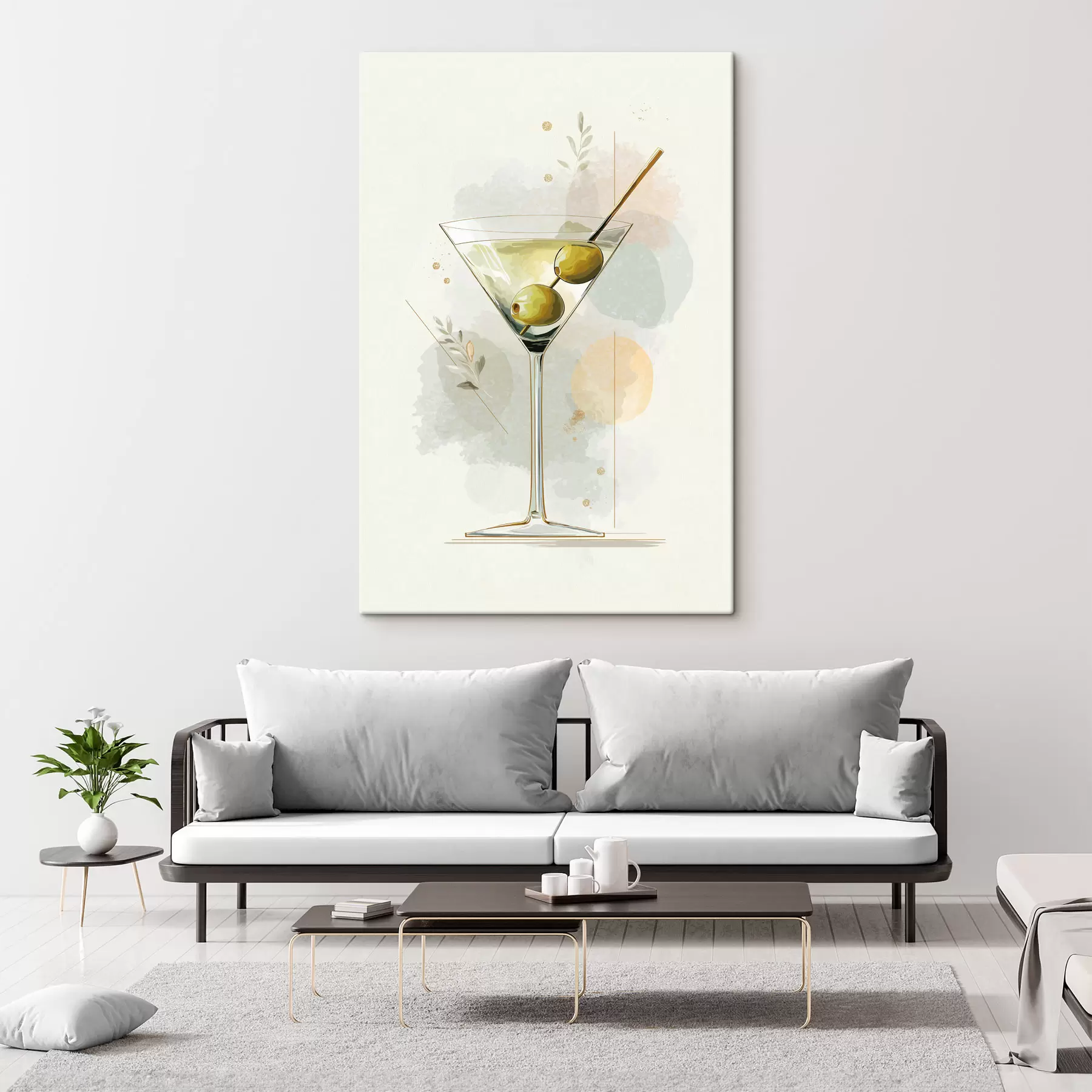 Obraz Sklenice na martini Č. s48436