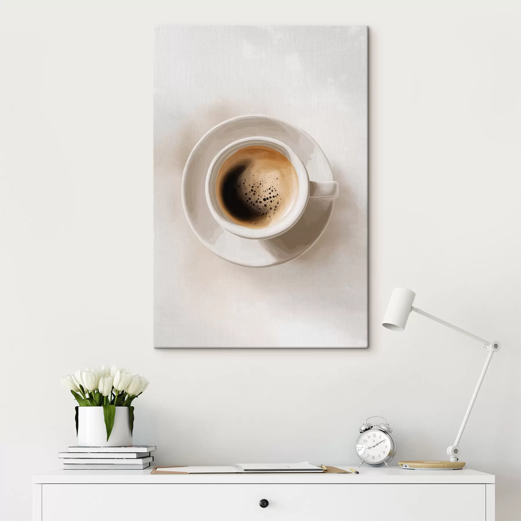Obraz Pohled shora na espresso Č. s48443