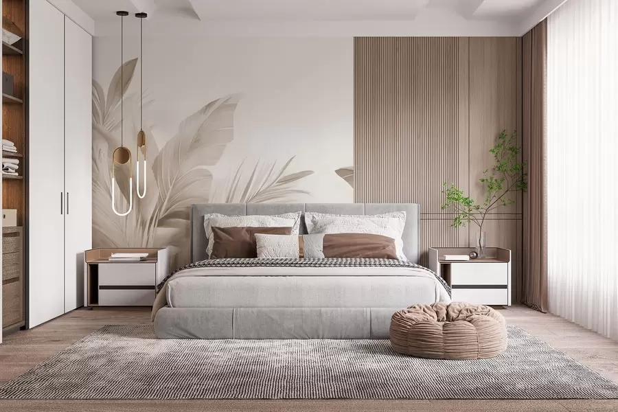 Fototapet Banánové listy, dlouhé listy w05377