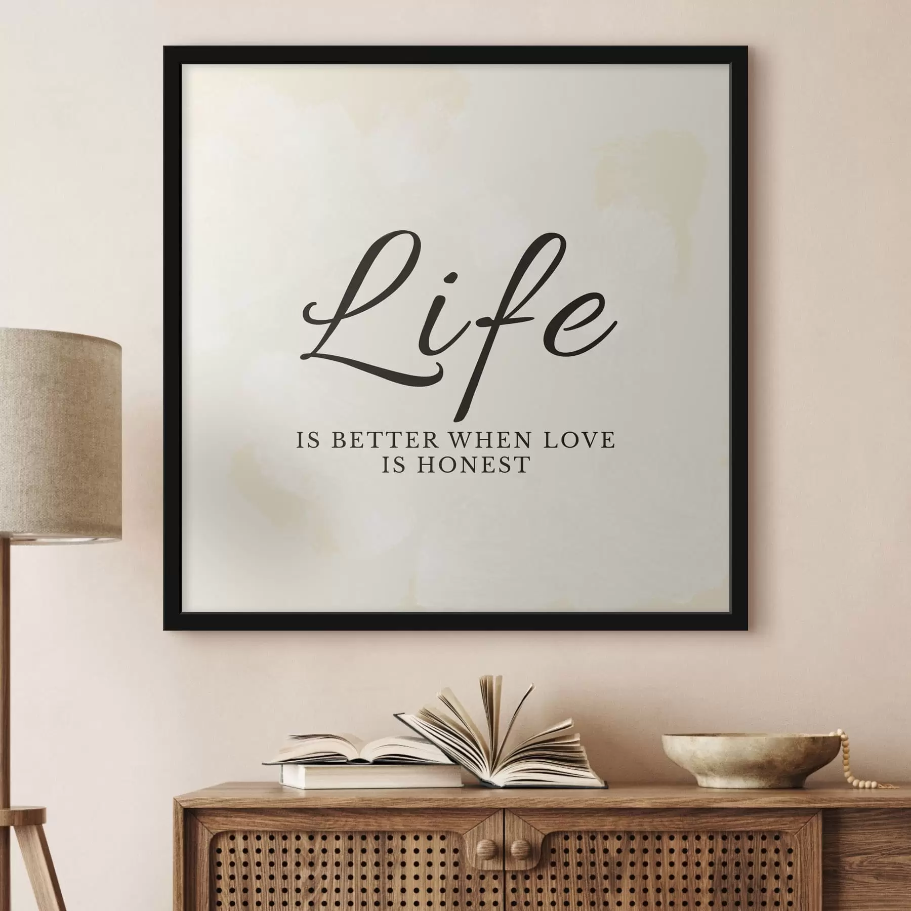 Fototapet Text o životě na pozadí s jemnou strukturou f48029