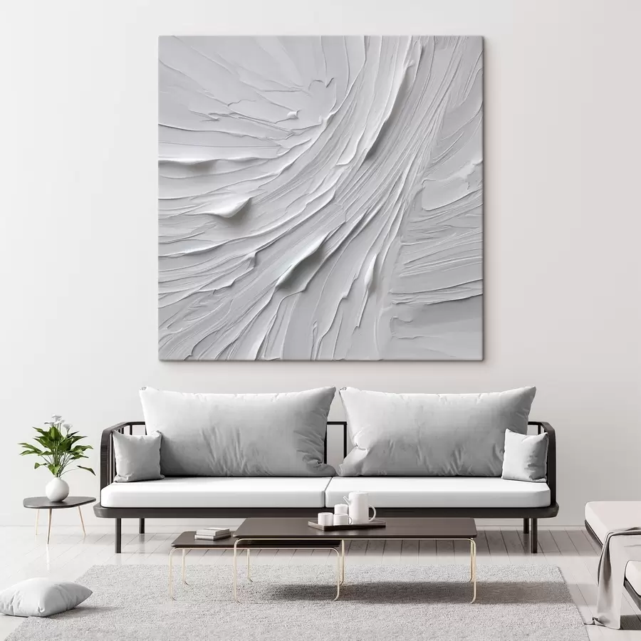 Obraz Abstrakce napodobující malbu Č. s48505