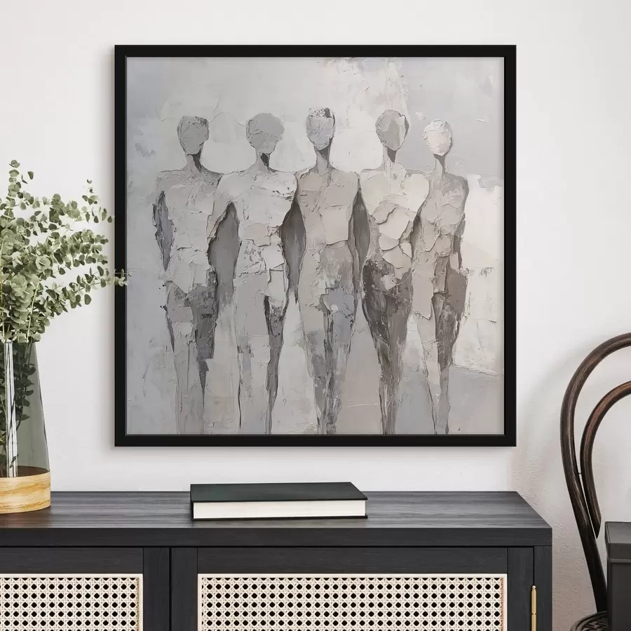 Fototapet Moderní abstraktní siluety f48286