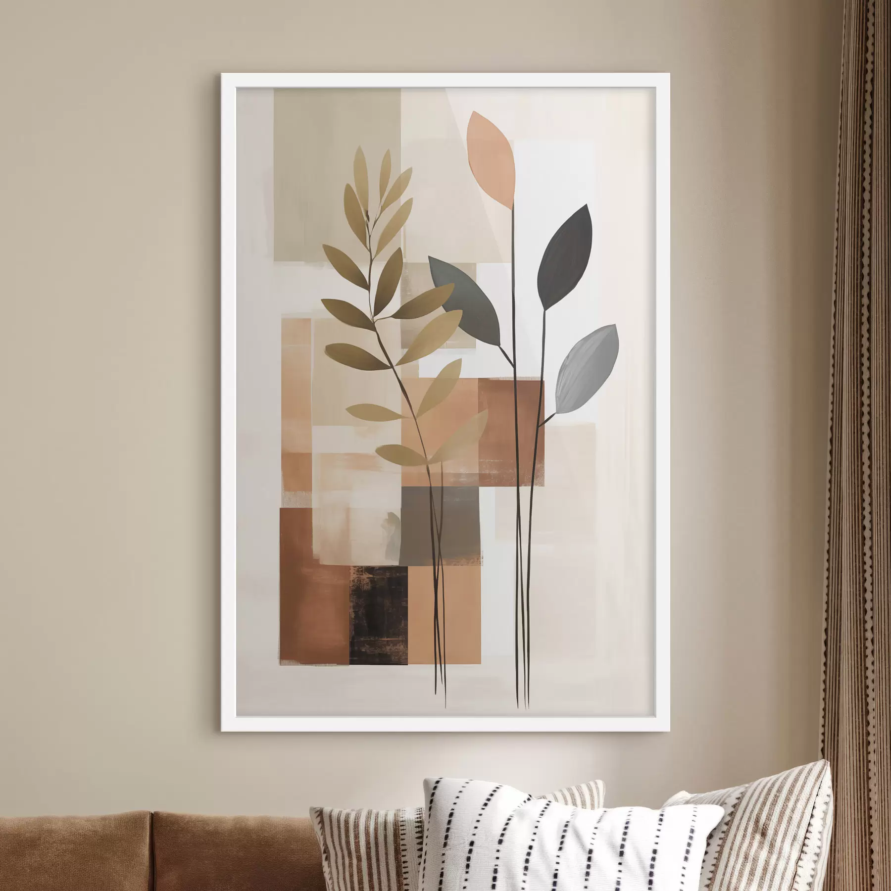 Fototapet Abstraktní botanická kompozice f48516